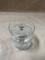 Clear Glass Vanity Jar With Lid