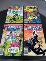 (E) Lot of 17 Marvel The New Mutants Vintage Comics