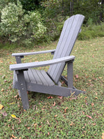 Grey Weather Resident Poly Board Adirondack Chair (4 Available - Priced Individually at $150 Each)