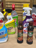 Lot of Cleaners - THESE ARE PREOWNED / MOST ARE 1/2 FULL TO FULL (I)