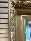 Antique Satin Gold Mirror (AS IS)