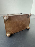 Antique Nuremberg Money Chest or Armada Box with Key