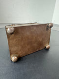 Antique Nuremberg Money Chest or Armada Box with Key