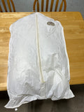 White Lace Dress by Bryan with Veil; Girls Size 7