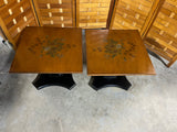 Pair of Hitchcock Style Side Tables