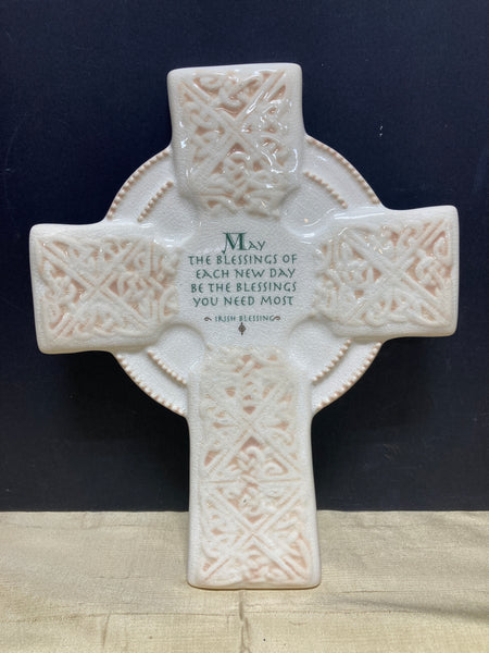 Russ Berrie & Company Irish Blessing Decorative Cross