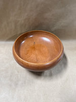 6 Piece Wood And Metal Base Salad Bowl Server With 5 Salad Bowls