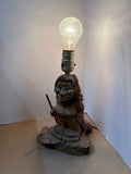 Resin Troll Lamp WORKS