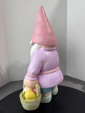 2FT Heavyweight Resin Large Easter Gnome