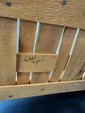 1993 Longaberger Hostess Serving Basket with Plastic Liner