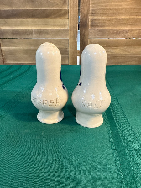 Salt Glazed Salt And Pepper Shakers