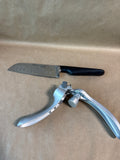 IKEA Butcher Knife And The Pampered Chef Garlic Press