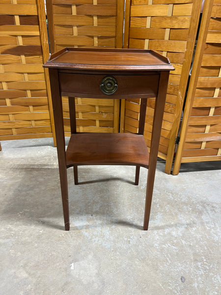 Petite Side Table with Drawer