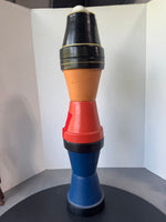 Hand Made Terra Cotta Clay Pot Nutcracker