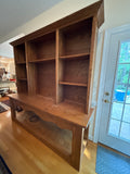 Oak Buffet with Hutch***HEAVY ITEM***READ DETAILS ON PICK UP POLICY***