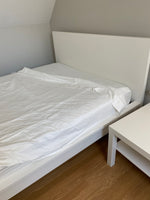 Ikea White Queen Bed, 2 Available, PRICED INDIVIDUALLY, $175 EACH