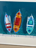 Fishermen of Greece Print; Signed & Numbered (332/375)