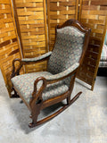 Antique Goose Neck Rocking Chair