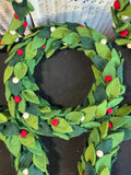 4-Piece Farmhouse Style Felt Christmas Decor