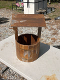 Wooden Decorative Well