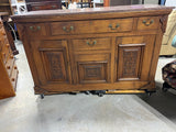 Marble Top Antique Buffet ***HEAVY ITEM***READ DETAILS ON PICK UP POLICY***