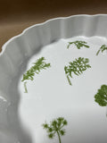 Herb Garden Quiche Dish
