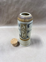 Pottery Pasta Holder With Cork