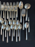 62-Piece Gorham Camellia Sterling Silver Flatware