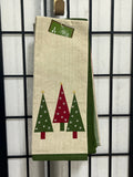 Set of 3 Christmas Themed Kitchen Towels, Tags Still On