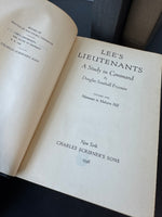 Lee’s Lieutenants by Douglas Southall Freeman 1946 Vintage 3-Volume Hardcover Book Set