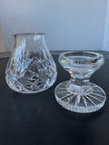 Waterford Crystal 2-Piece Lismore Hurricane Candle Lamp (E)