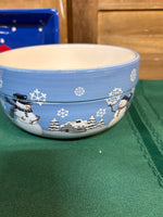 Three Piece Christmas Serving Lot
