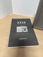 Grundig S350DL Portable AM FM SW Shortwave Radio Stereo World Receiver — WORKS — Comes With Manual