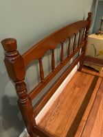 Double Bed (C) with Rails and Slats