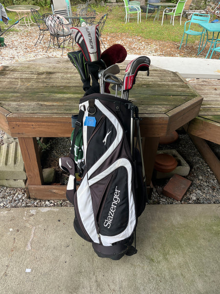 Slazenger Golf Bag with 14 Clubs