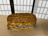 Two Tone Woven Basket