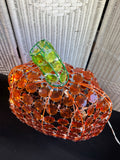 Gemmy LED Lighted Jeweled Pumpkin Decor