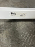 Ikea Kallax White Credenza, on Metal Base