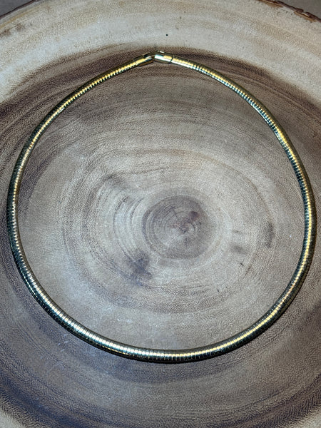Gold Tone Choker