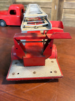 Vintage Structo Fire Dept Pressed Metal Fire Truck