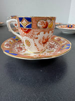 12-Piece Royal Stuart Spencer Stevenson England Bone China Demitasse Cups & Saucers Set