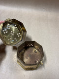 Small Brass Potpourri Box