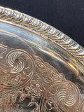 William Rogers Silver Plated Serving Tray