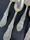 6-Piece JNO H. Tyler & Co. Sterling Silver Spoons