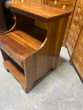 Cherry Step Table with Drawer
