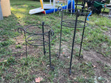 Pair of Metal Plant Stands (C)
