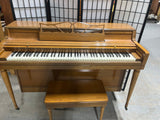 Wurlitzer Upright Piano with Bench***HEAVY ITEM***READ DETAILS ON PICK UP POLICY***