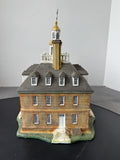 (F) Lang and Wise Colonial Williamsburg Governor’s Palace Lighted Building in Box (WORKS)