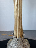 Ornate Resin Candlestick Lamp (WORKS)