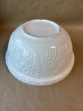 White Floral Mason Cash Mixing Bowl (B)